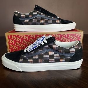 Vans Old Skool 36 D Bricolage Check Men Size 13